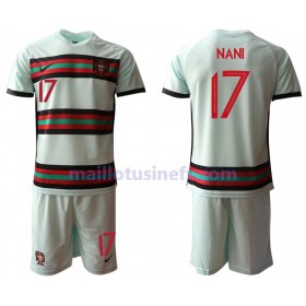 Maillot de Foot Portugal Nani 17 Extérieur UEFA EURO 2020 - Enfant